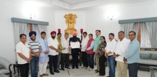 राज्यपाल से मिला कांग्रेस प्रतिनिधिमंडल, कानून व्यवस्था और भर्ती मामलों पर उठाए सवाल